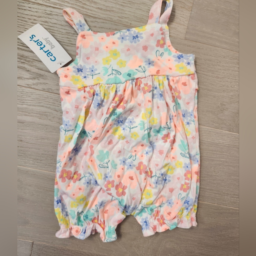 Carter's Baby Floral Romper 3 Months